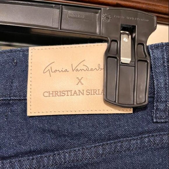 Gloria Vanderbilt Denim High Rise Alfie Wide Leg Jeans Size 6 - Picture 7 of 13